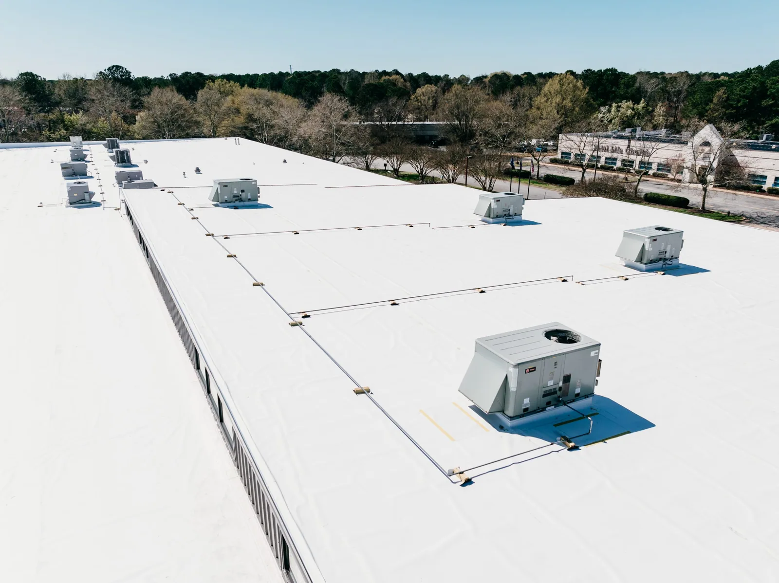 Commercial Roof Drain and Scupper Repair in Waterbury, CT
